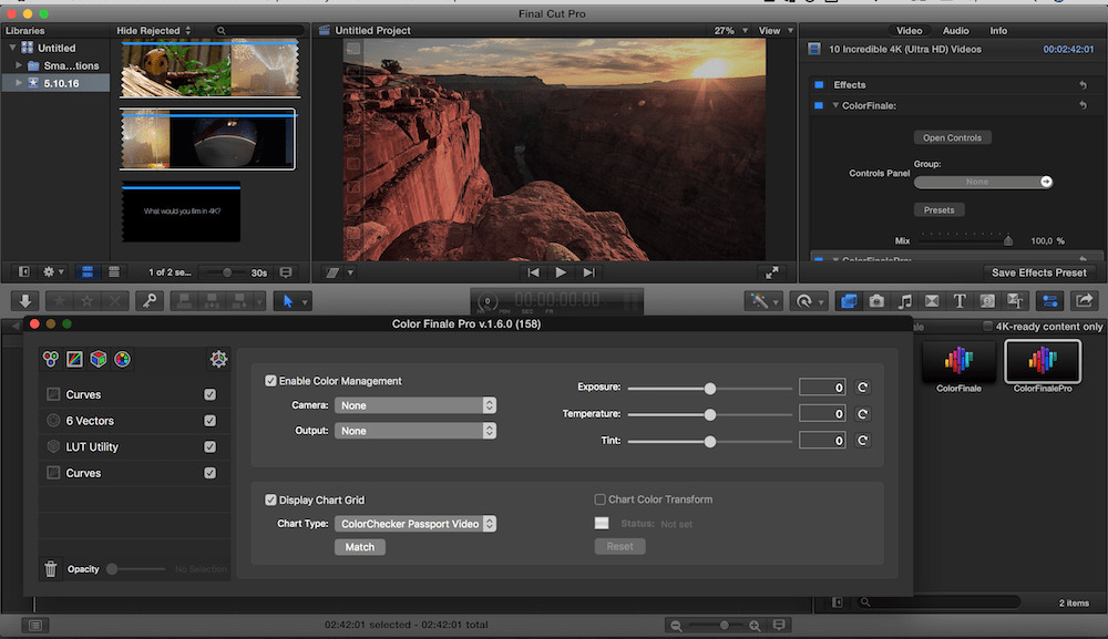 ColorFinale Pro – Plugin chỉnh màu cho Final Cut Pro