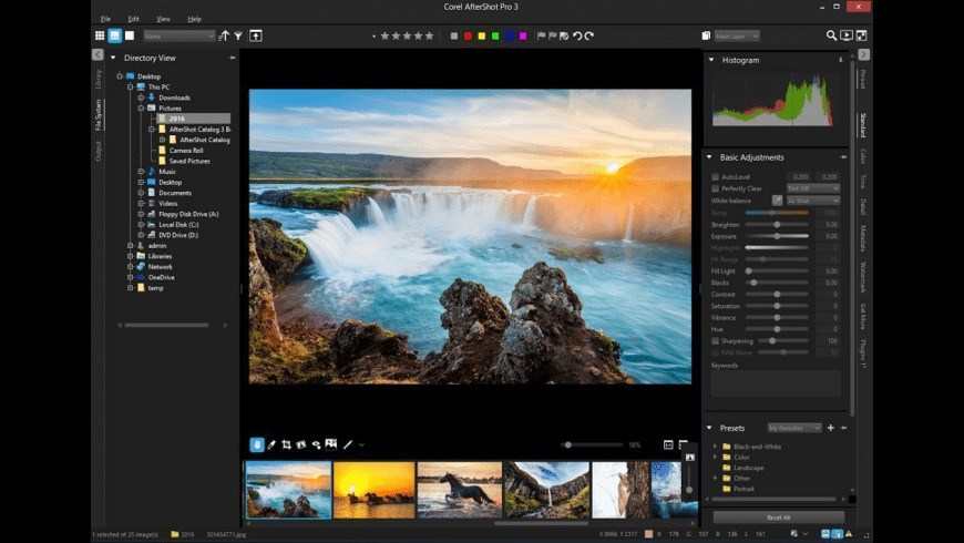 Corel Aftershot Pro – Trình quản lý, chỉnh sửa ảnh