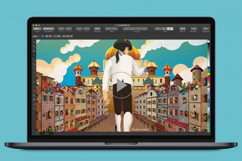 CorelDraw đã có phiên bản cho macOS, [Cập nhật] đã có thuốc