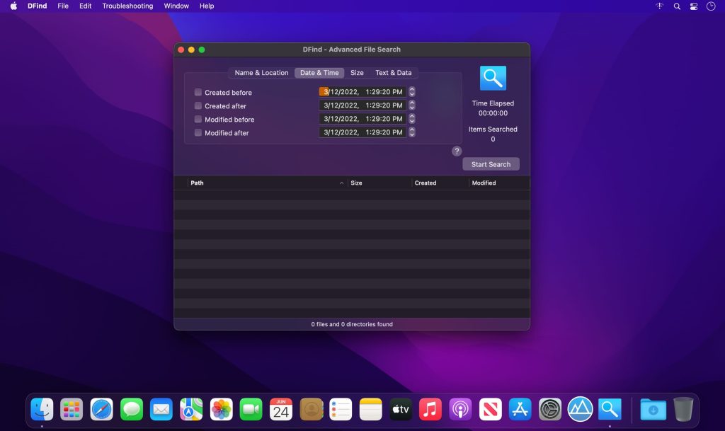 DFind – Công cụ hỗ trợ tìm kiếm nâng cao trên Mac
