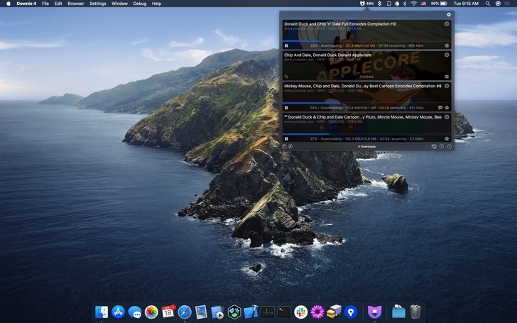 Downie 4 – Phần mềm hỗ trợ tải Video trên Youtube và hầu hết các trang khác
