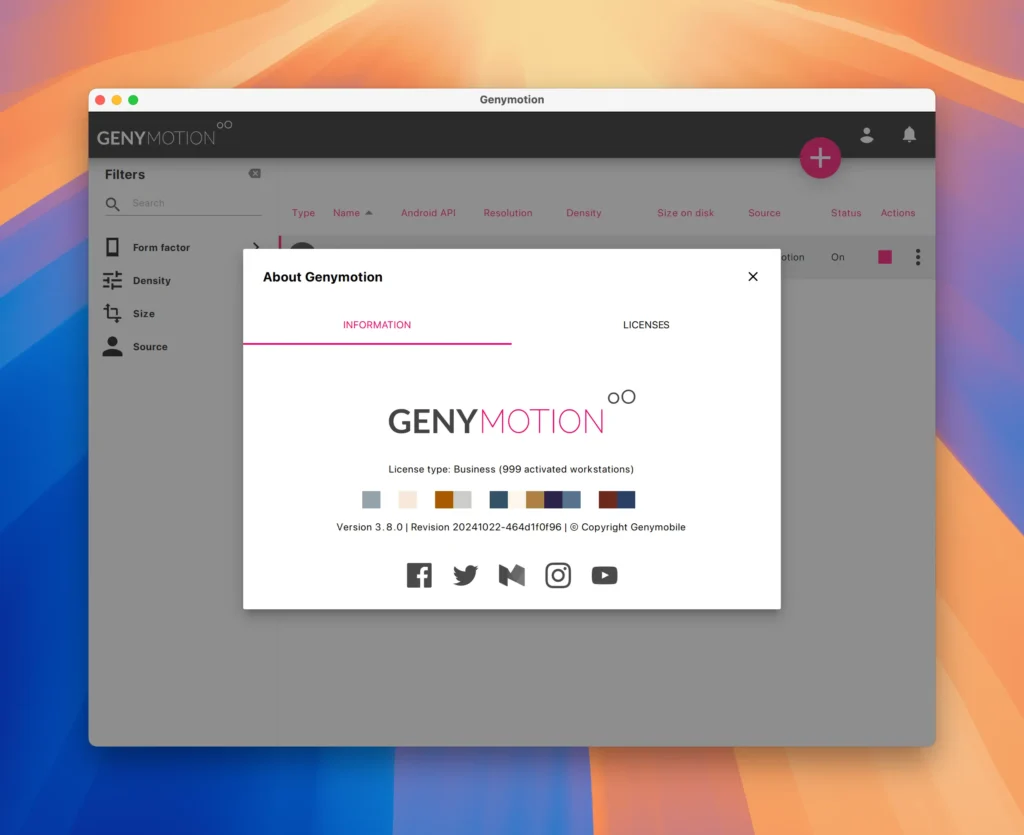 Genymotion – Trình giả lập giả lập Android gọn nhẹ