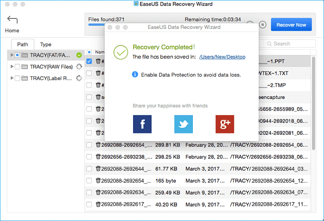 Hướng phục hồi dữ liệu từ ổ cứng gắn ngoài trên MacBook với EaseUS Data Recovery for Mac