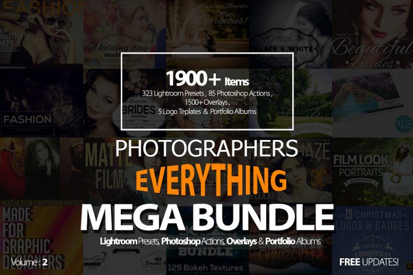 The Complete Presets Bundle từ GreatertThanGatsby – 8 bộ action chỉnh sửa ảnh cực đẹp dành cho Photoshop, Lr