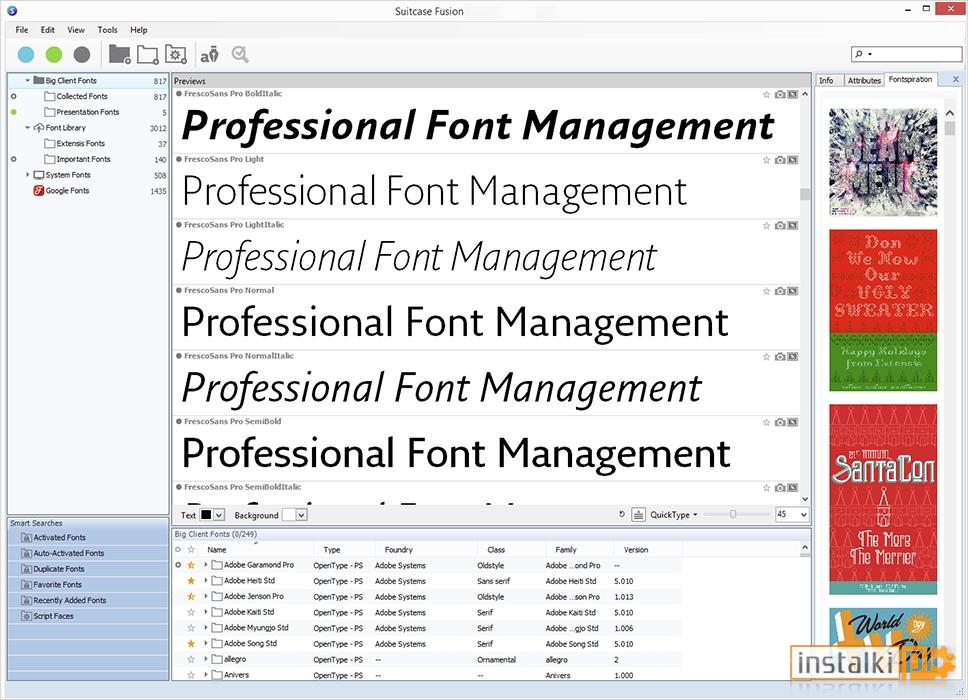 Suitcase Fusion 7 – Phần mềm quản lý font chuyên nghiệp