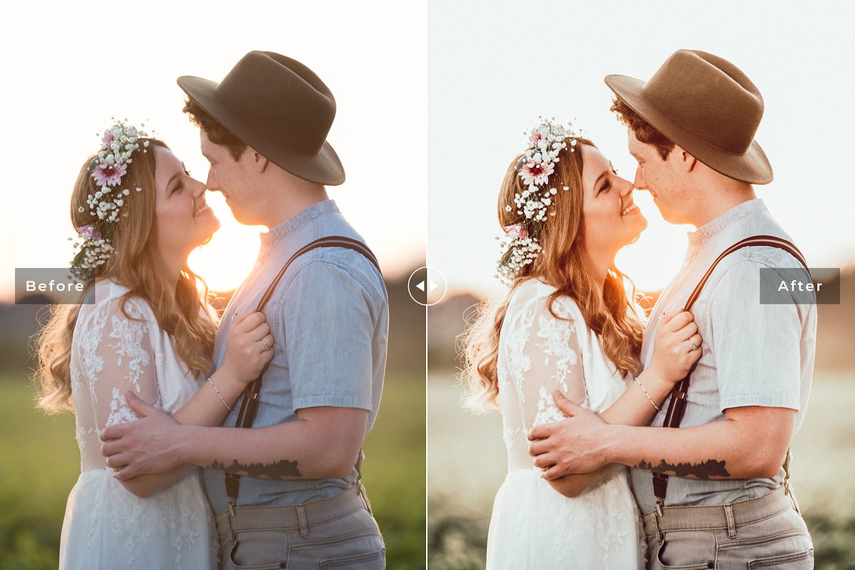 Fall In Love Lightroom Presets Pack – 11 preset lọc màu ảnh đám cưới dành cho Lr