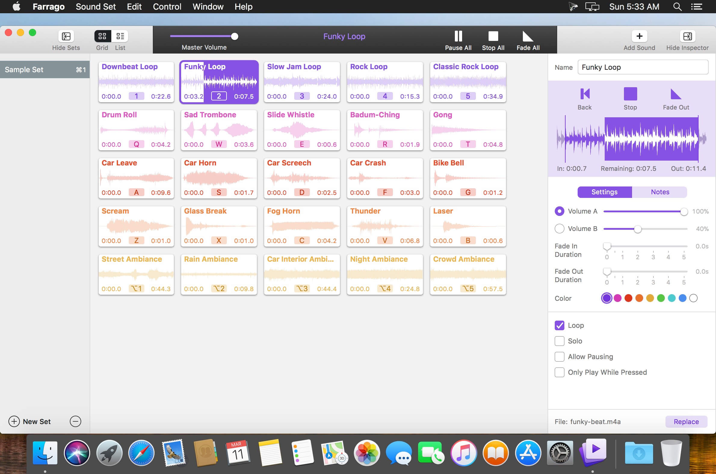 Rogue Amoeba Farrago – Phần mềm chơi nhạc nhỏ gọn