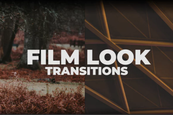 Motionarray Film Look Transitions – Template hiệu ứng chuyển cảnh cho Adobe Premiere Pro