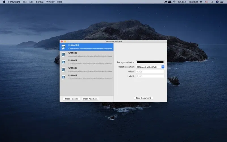 Filmwizard – Công cụ dựng phim dễ nhất trên Mac