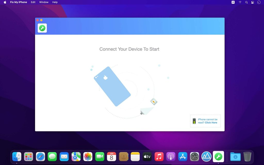 Fix My iPhone – Công cụ sửa một số lỗi trên iPhone