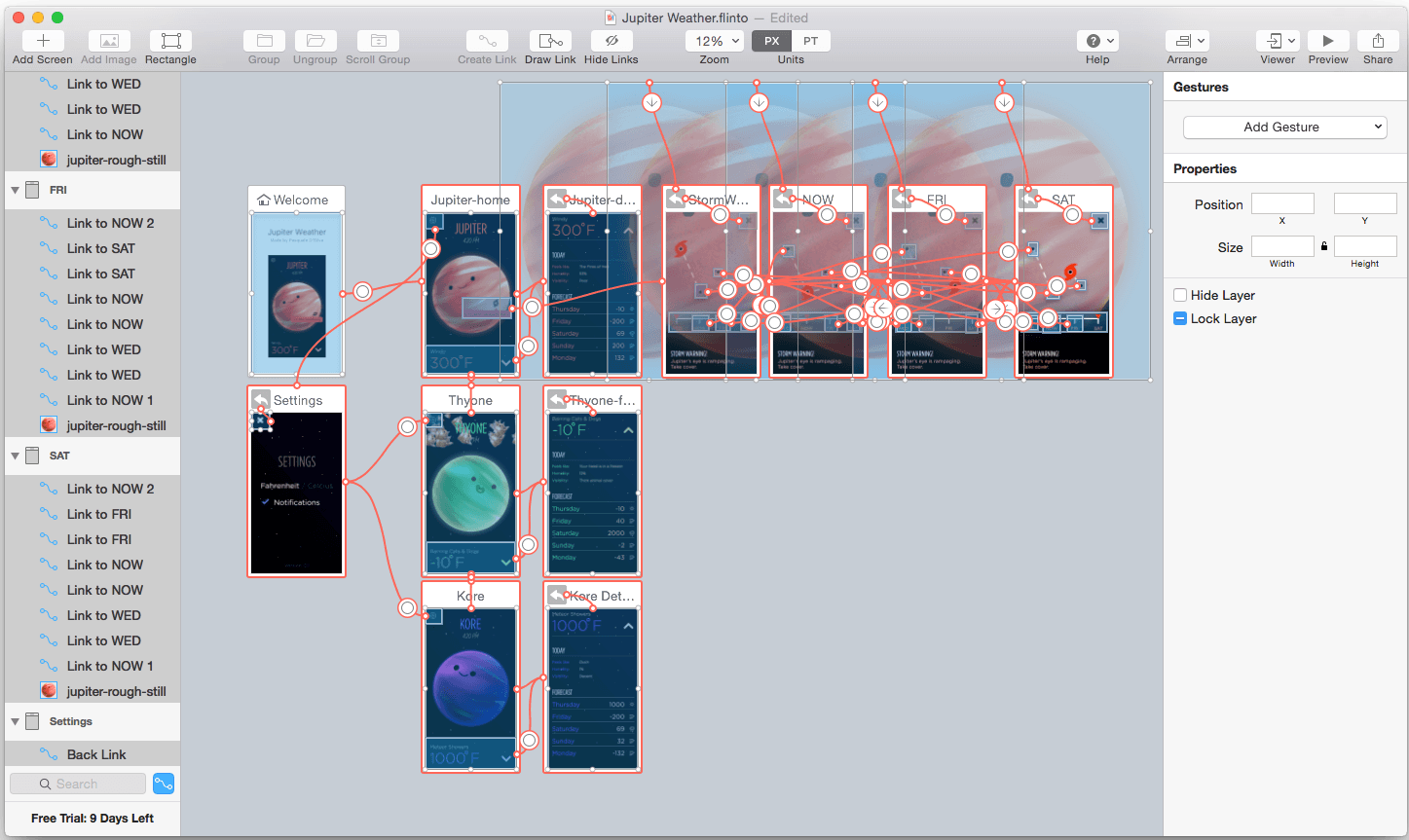 Flinto – Công cụ tạo mẫu thiết kế ứng dụng di động