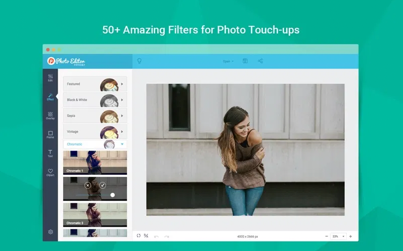 FotoJet Photo Editor – Công cụ chỉnh sửa ảnh dễ dàng và gọn nhẹ