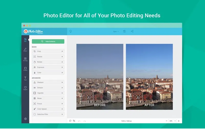 FotoJet Photo Editor – Công cụ chỉnh sửa ảnh dễ dàng và gọn nhẹ