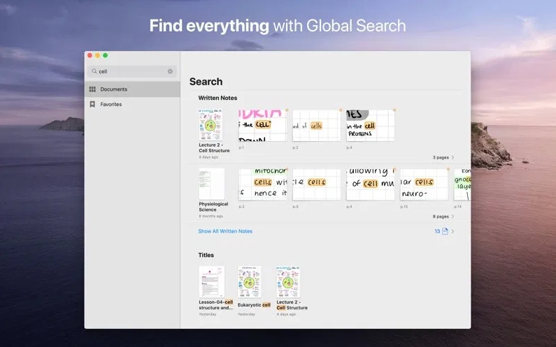 GoodNotes cho Mac – Ứng dụng ghi chú thông minh