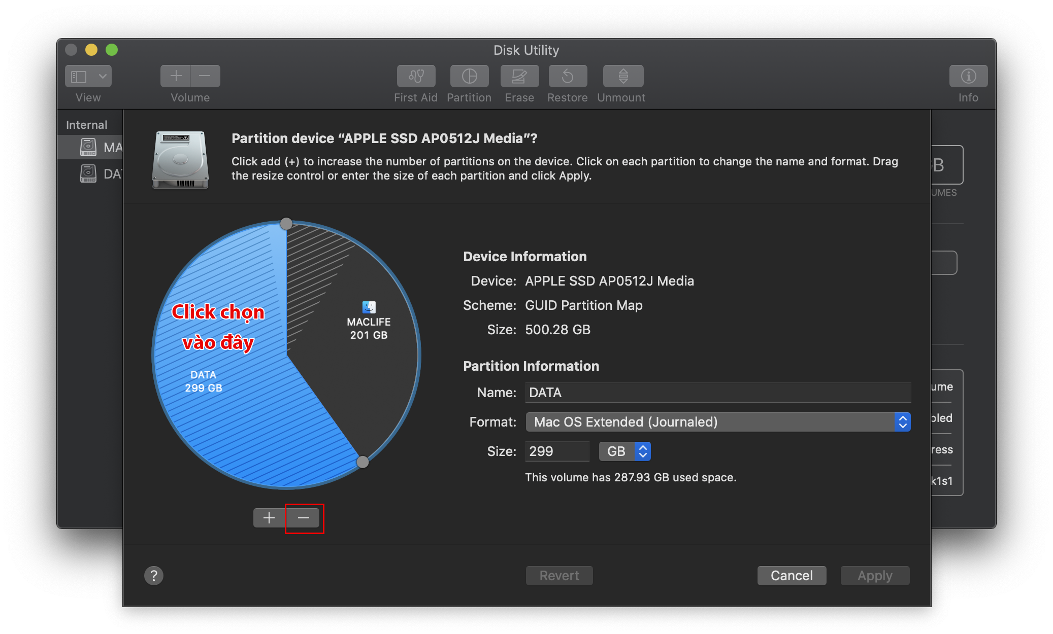 Hướng dẫn phân vùng (chia – gộp) ổ cứng trên Mac