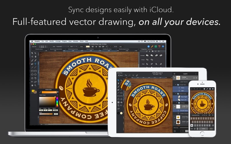 Graphic – Công cụ đồ họa Vector gọn nhẹ