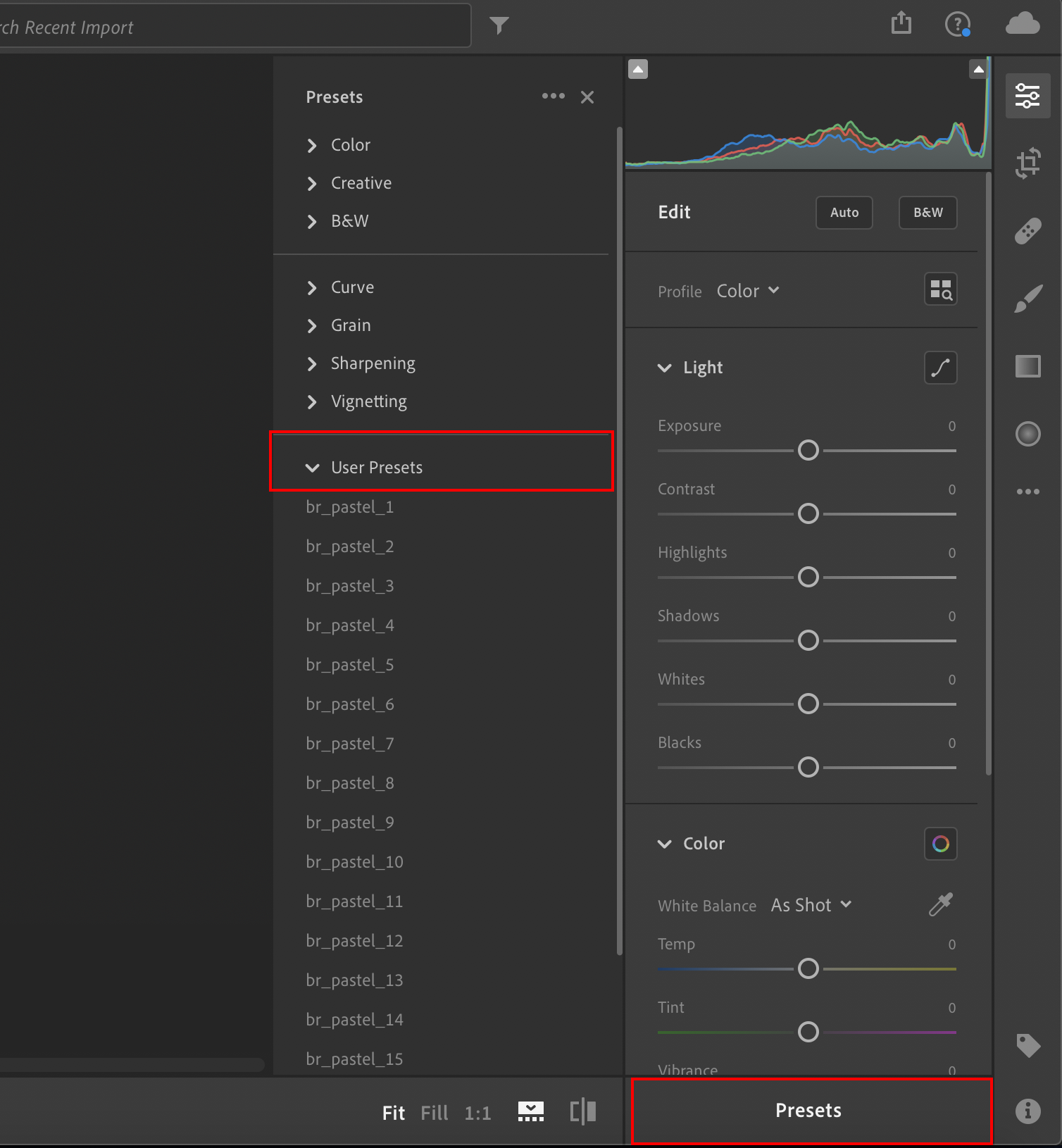 Hướng dẫn chi tiết cách sử dụng Profiles & Preset Lightroom trên Mac
