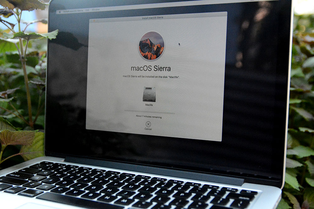 Hướng dẫn chi tiết các bước cài đặt macOS Sierra 10.12