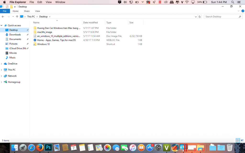 Hướng dẫn chi tiết cách cài Windows 10 trên Mac bằng Parallels Desktop