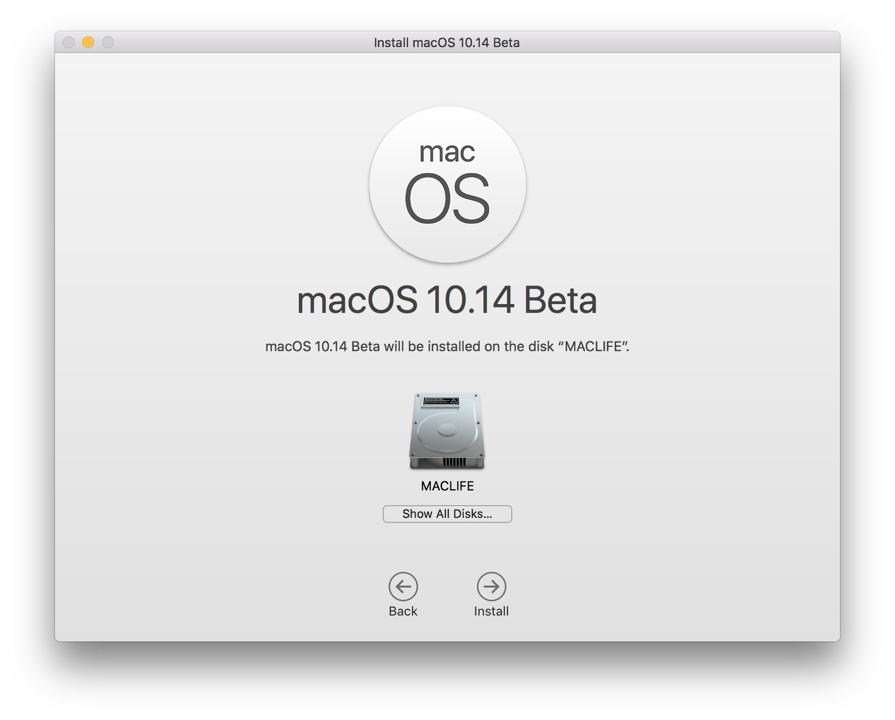 Hướng dẫn chi tiết cách nâng cấp trải nghiệm macOS 10.14 mojave beta