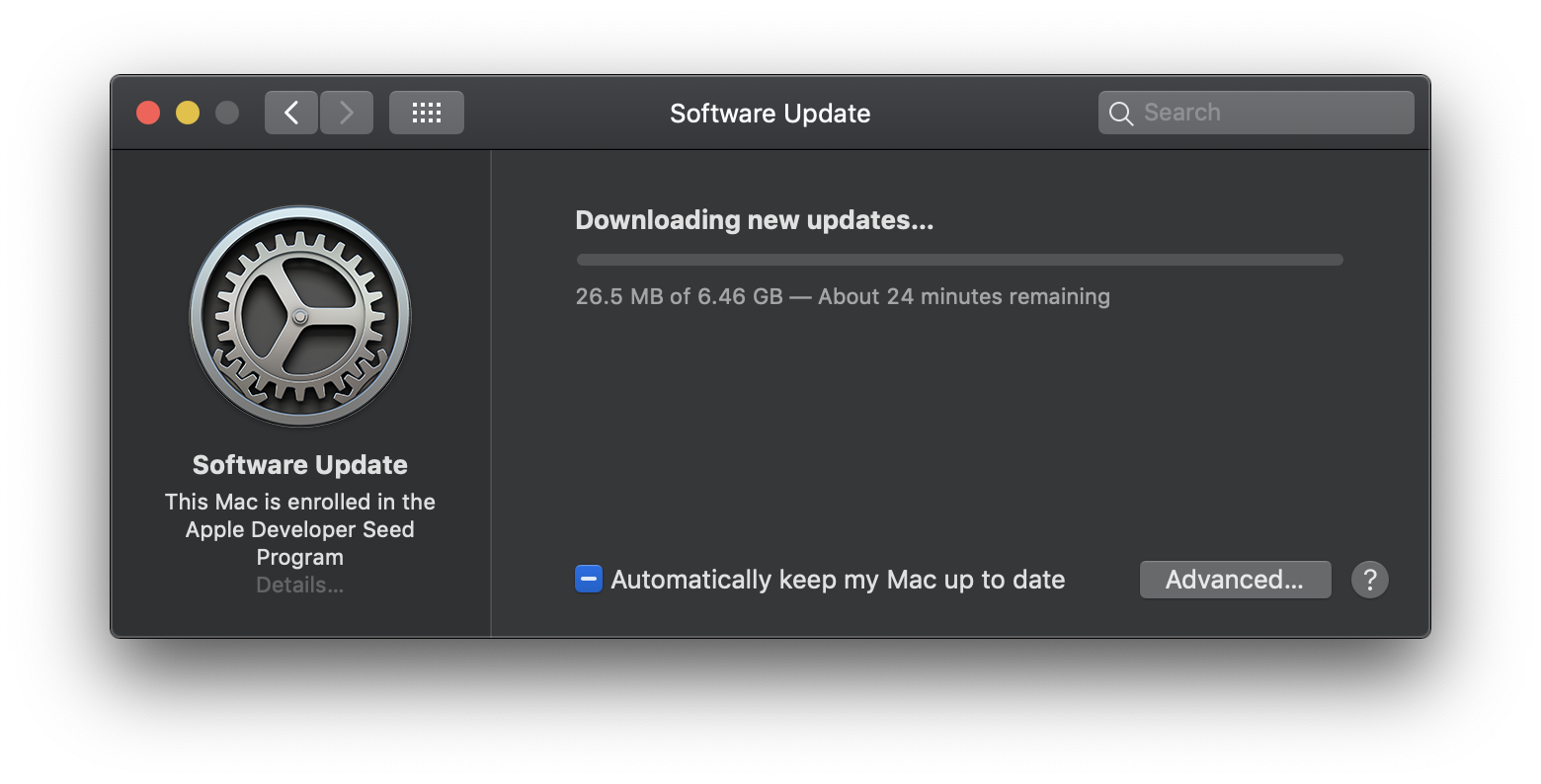 Hướng dẫn nâng cấp lên macOS 10.15 Catalina Beta