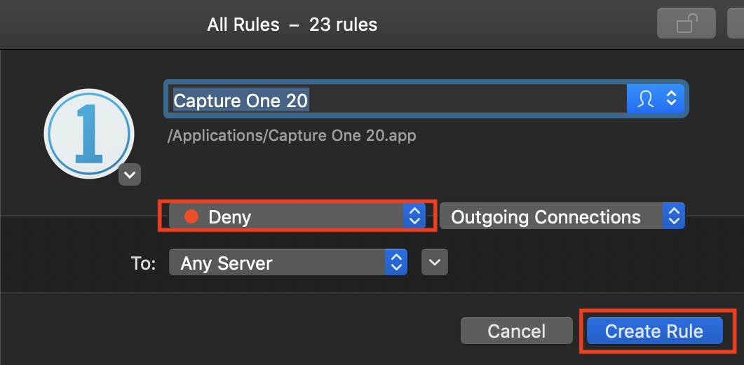 Hướng dẫn sử dụng Little Snitch để quản lý kết nối Internet khi dùng ứng dụng “Cr4ck”