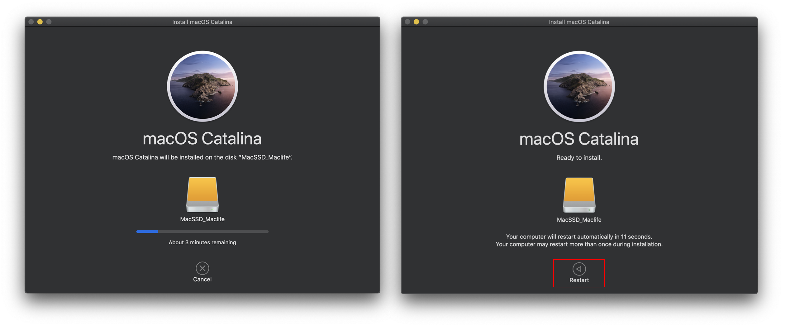 Hướng dẫn cài macOS lên ổ cứng gắn ngoài hoặc USB