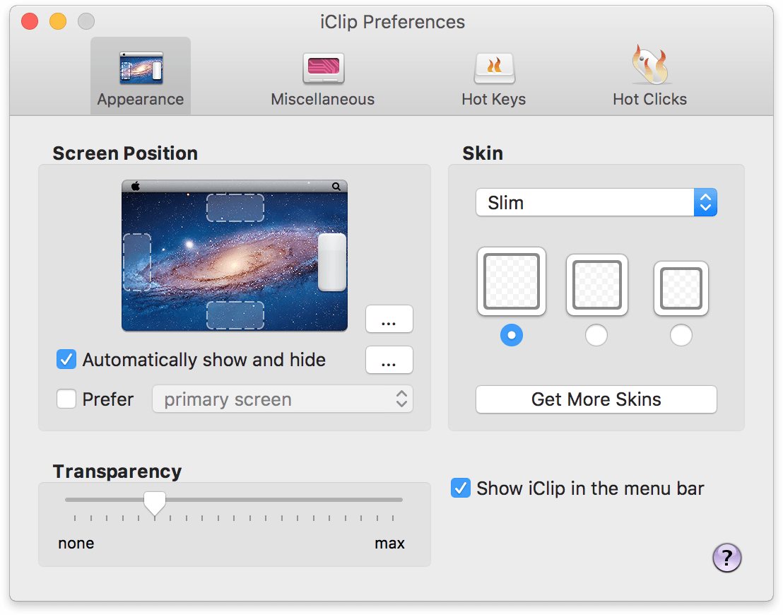 iClip – Tiện ích quản lý clipboard khá hay