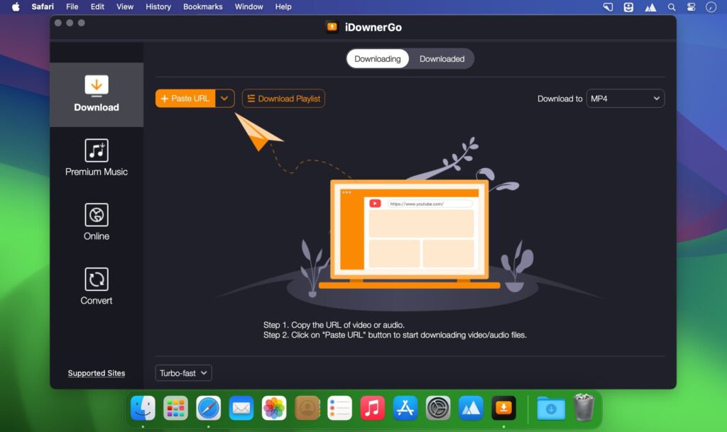 iDownerGo – Công cụ tải video từ các site chia trẻ trực tuyến