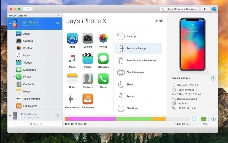 iMazing – Phần mềm quản lý thiết bị iOS chuyên nghiệp