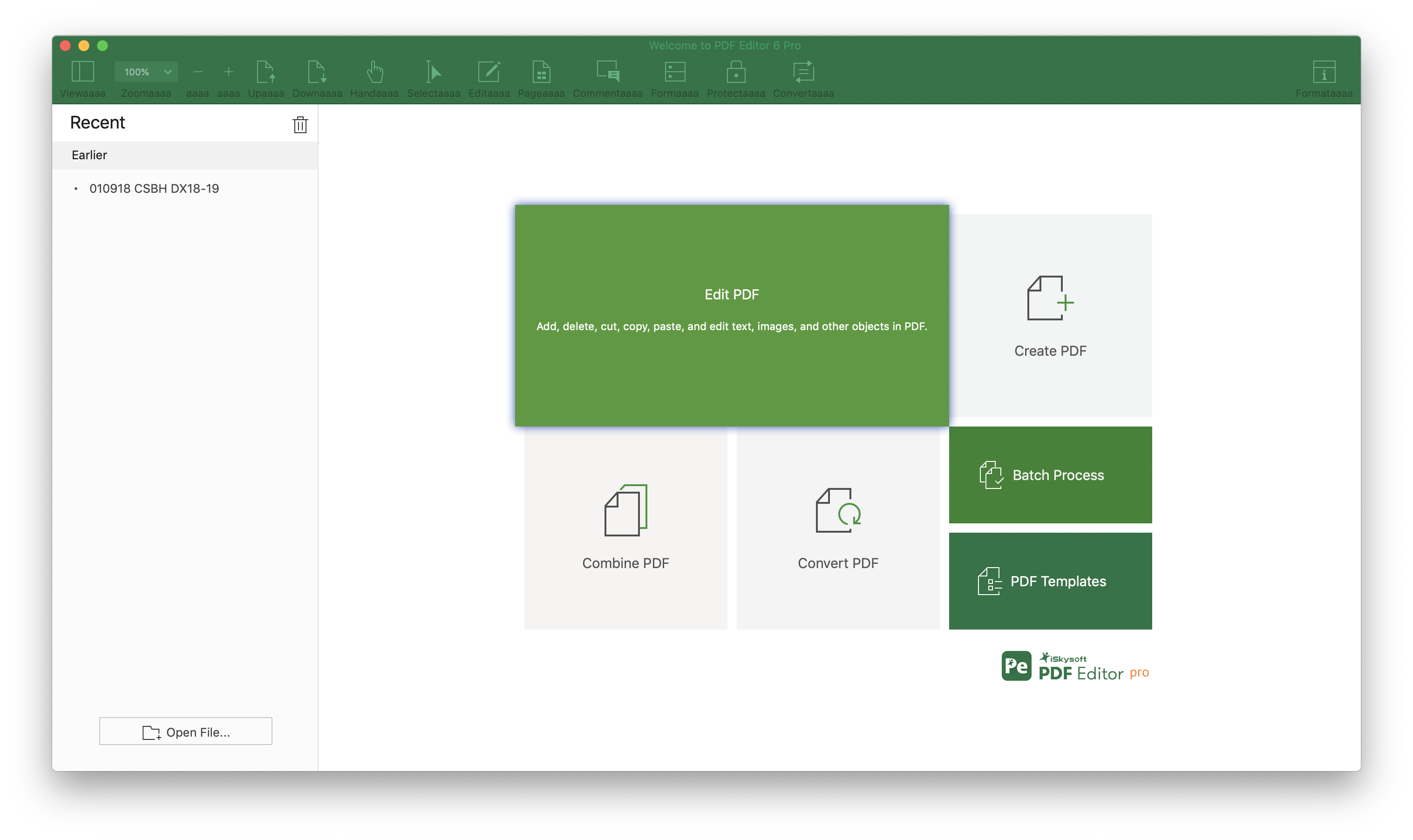 iSkysoft PDF Editor Pro – Ứng dụng chỉnh sửa File PDF