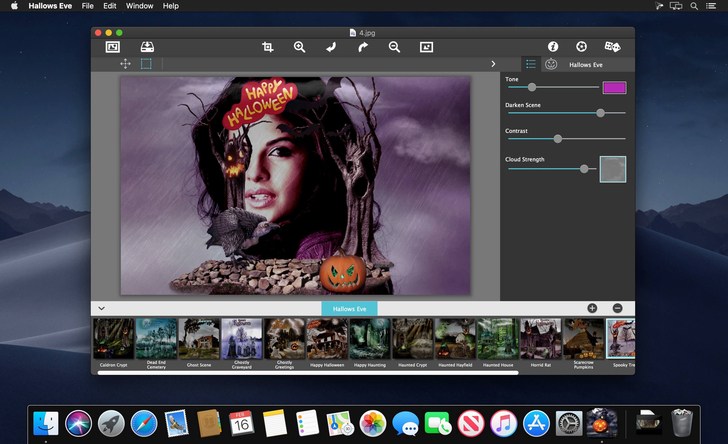 JixiPix Hallows Eve – Tạo ảnh phong cách Halloween dễ dàng
