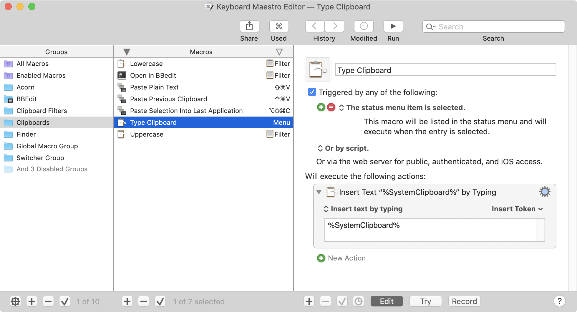 Keyboard Maestro – Gán tác vụ vào phím tắt trên macOS