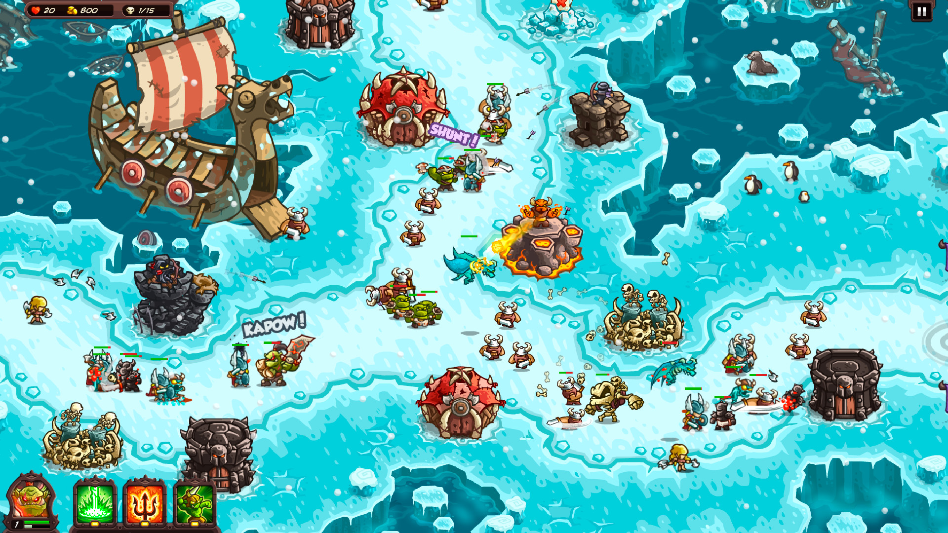 Kingdom Rush Vengeance – Game chiến thuật nhỏ gọn