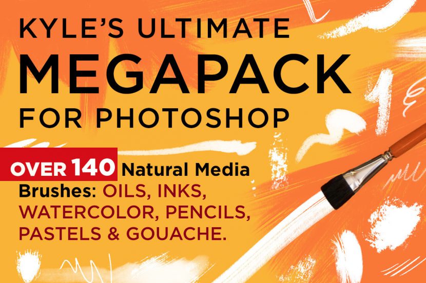 Kyle’s ULTIMATE MegaPack for Photoshop – Bộ Brush khá hữu ích cho Photoshop