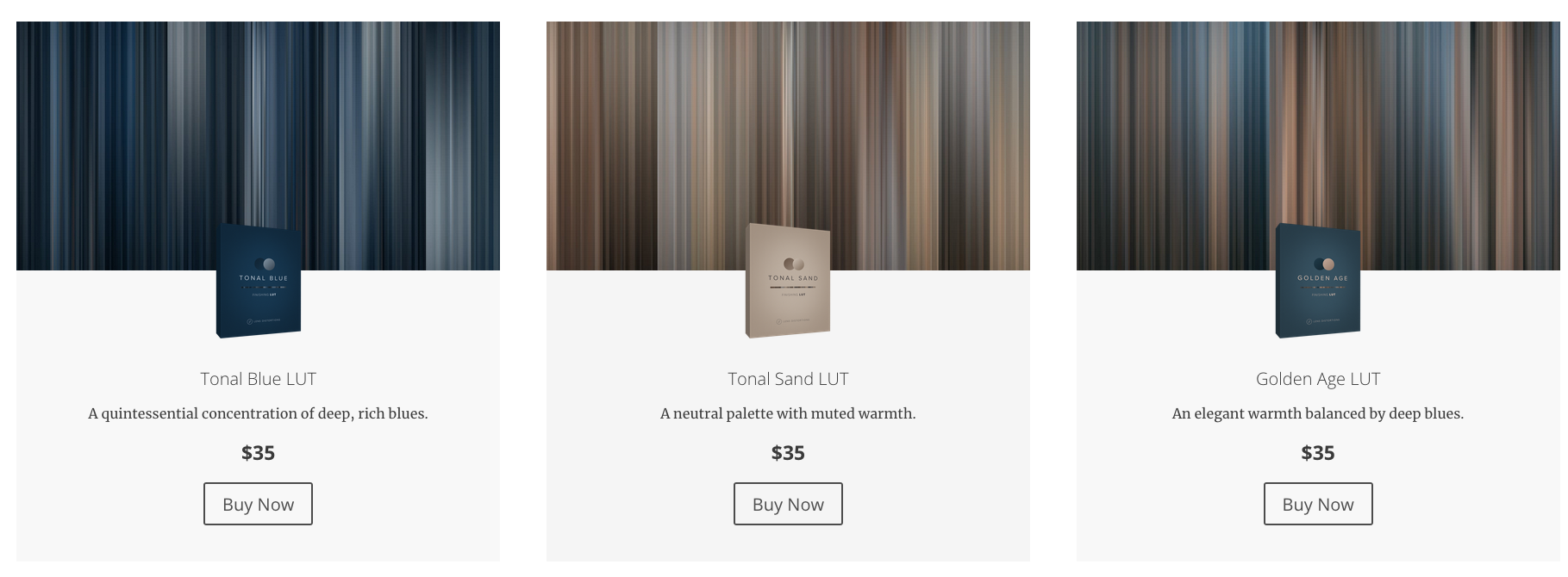 Lens Distortions – Finishing LUTS – Bộ LUTs màu đẹp dành cho dân làm phim