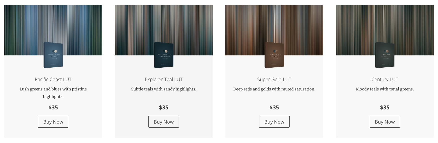 Lens Distortions – Finishing LUTS – Bộ LUTs màu đẹp dành cho dân làm phim