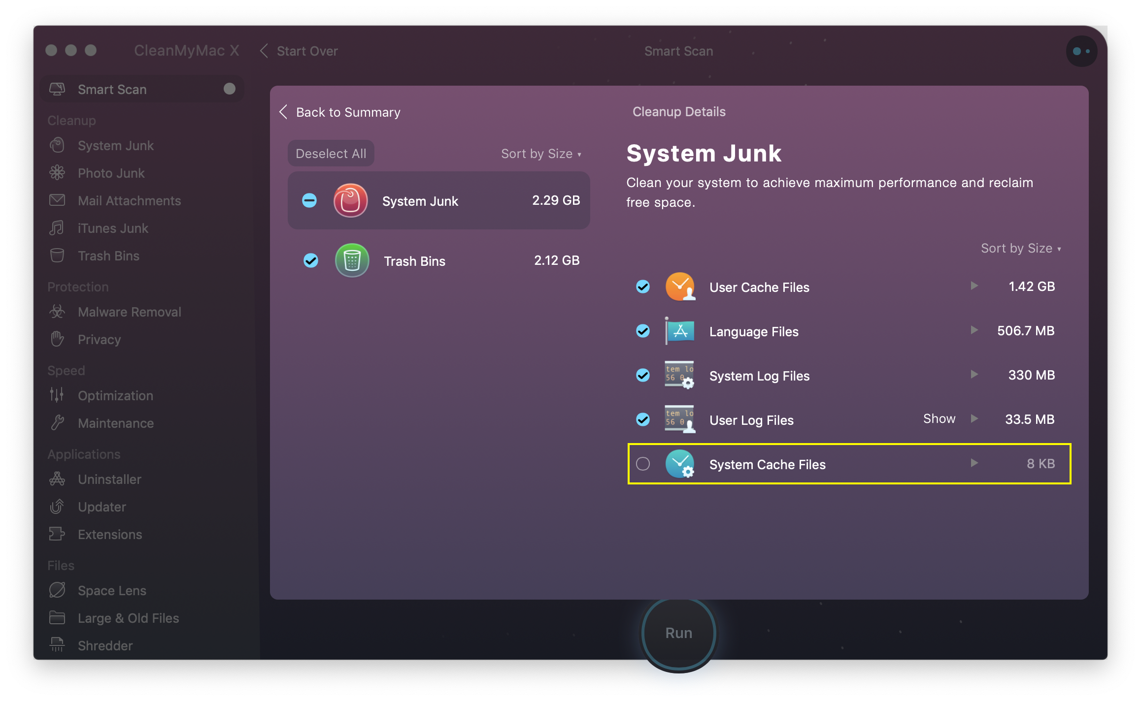 Cách chạy Cleanmymac không bị mất hình nền đăng nhập