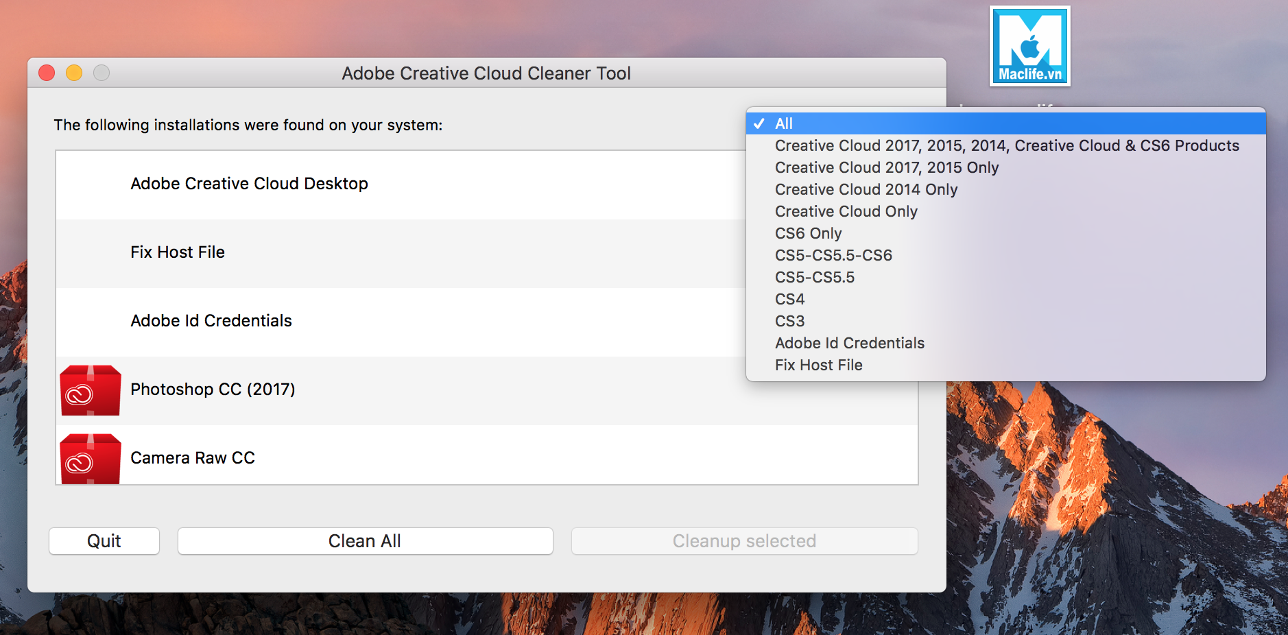 Xử lý một số lỗi khi cài bộ phần mềm của Adobe trên Mac