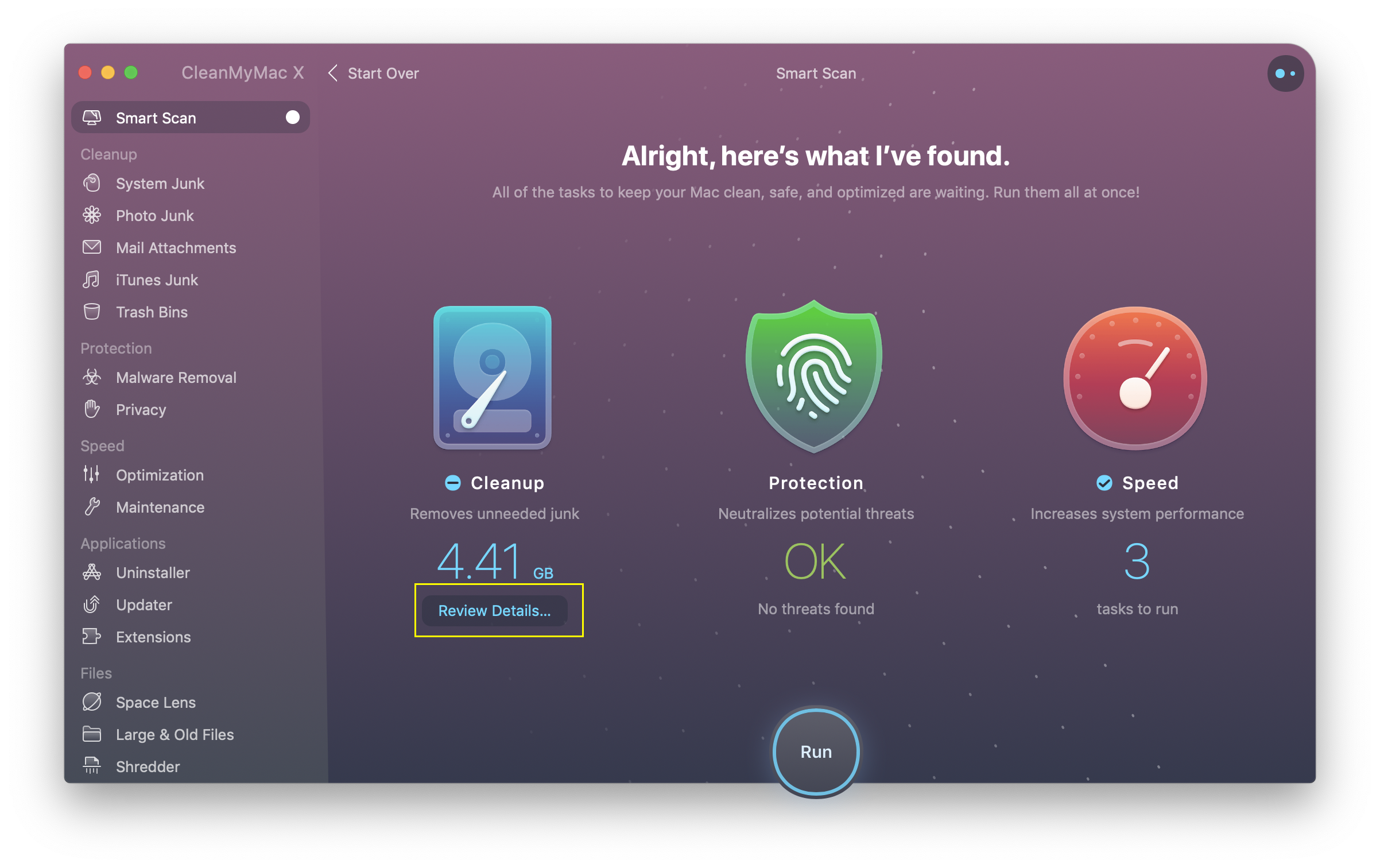 Cách chạy Cleanmymac không bị mất hình nền đăng nhập