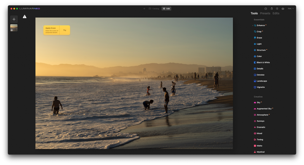 Luminar Neo – Công cụ chỉnh sửa ảnh ngon
