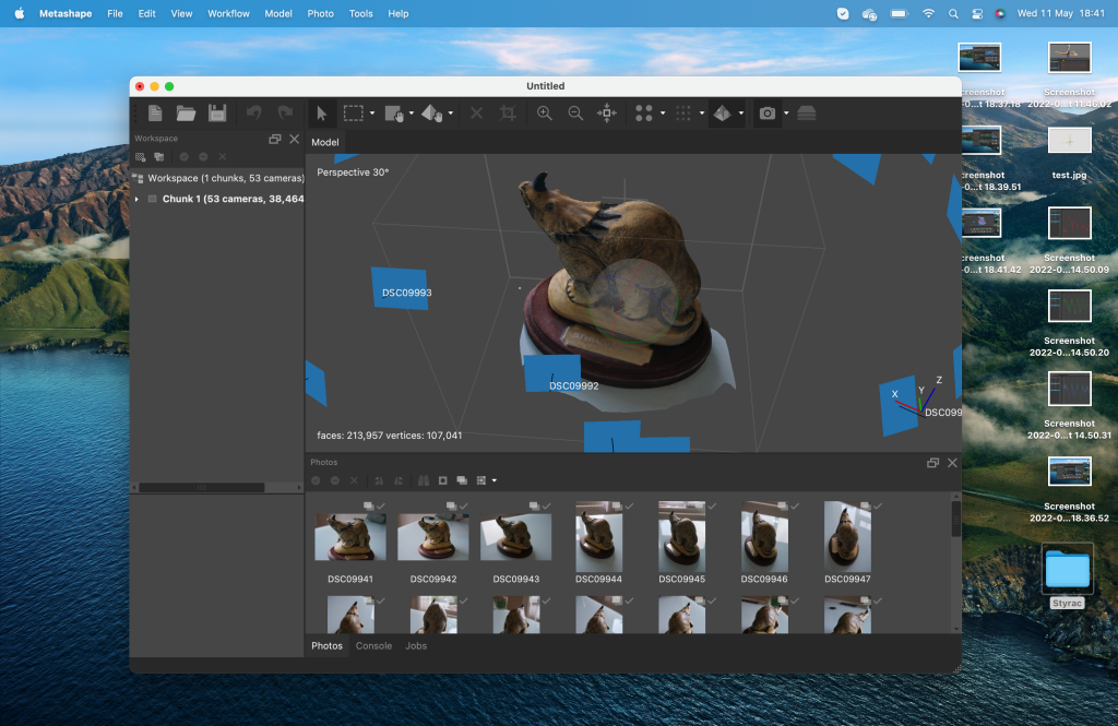 Agisoft Metashape – Tạo dữ liệu ảnh không gian 3D