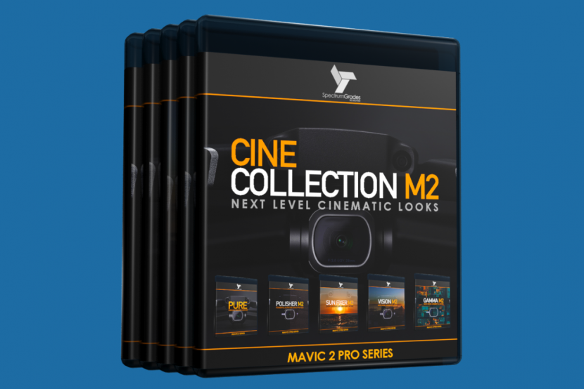 Cine Collection M2 – Dji Mavic 2 Pro LUTs & Tools Set – GAMMA M2, VISiON M2, PURE, SUN FIXER, POLISHER M2 – Gói LUTs siêu đỉnh cao