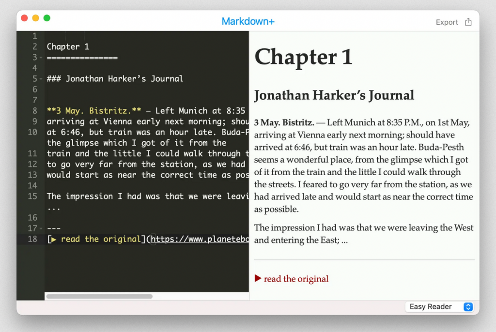 Markdown+ – Trình soạn thảo Markdown gọn nhẹ
