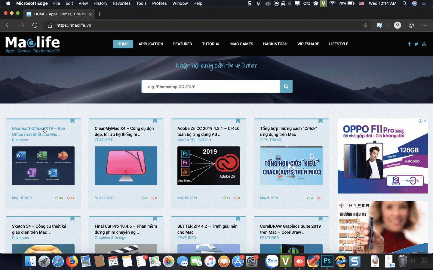 Microsoft Edge Canary cho Mac – Đã có thể tải về trải nghiệm