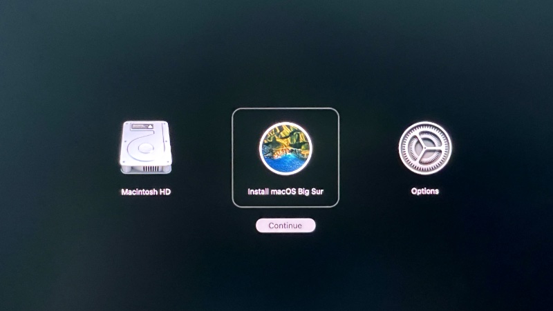 Hướng dẫn Downgrade (hạ cấp) từ macOS 12 Monterey xuống Big Sur trên Mac Silicon M1