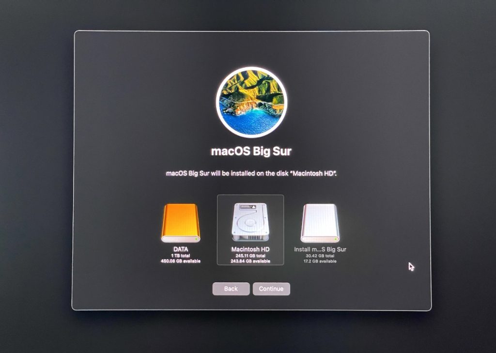 Hướng dẫn Downgrade (hạ cấp) từ macOS 12 Monterey xuống Big Sur trên Mac Silicon M1