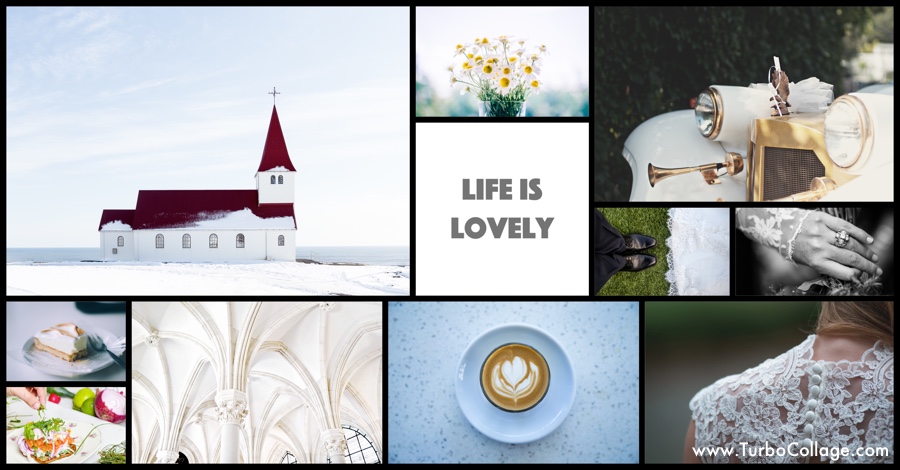 TurboCollage – Ghép các bức ảnh lại với nhiều mẫu đẹp