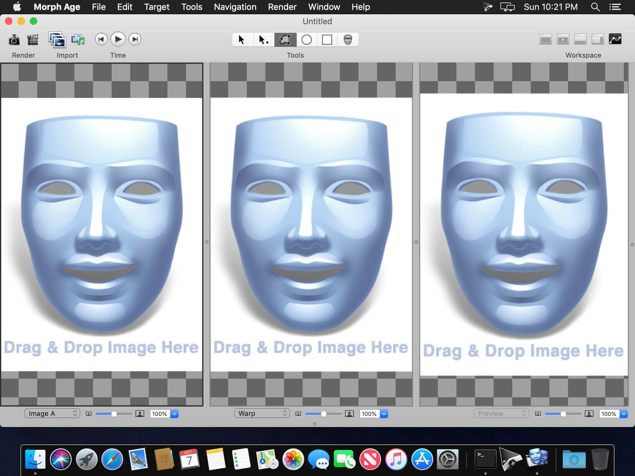 Morph Age – Morphing faces, warping images