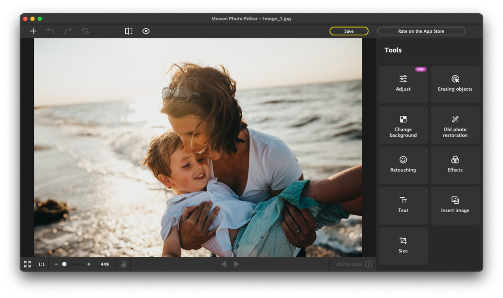 Movavi Photo Editor – Công cụ chỉnh sửa ảnh gọn nhẹ nhưng xịn